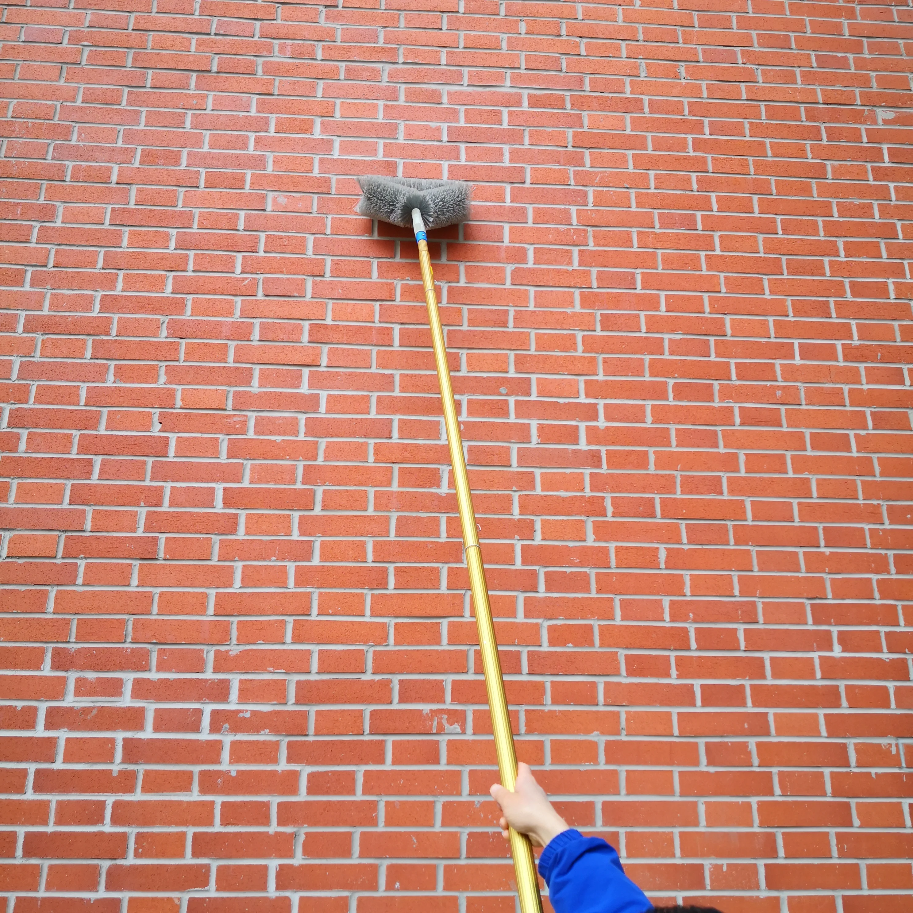 35cm width multipurpose  cobweb cleaning duster big ceiling  spider web removing brush head without handle pole