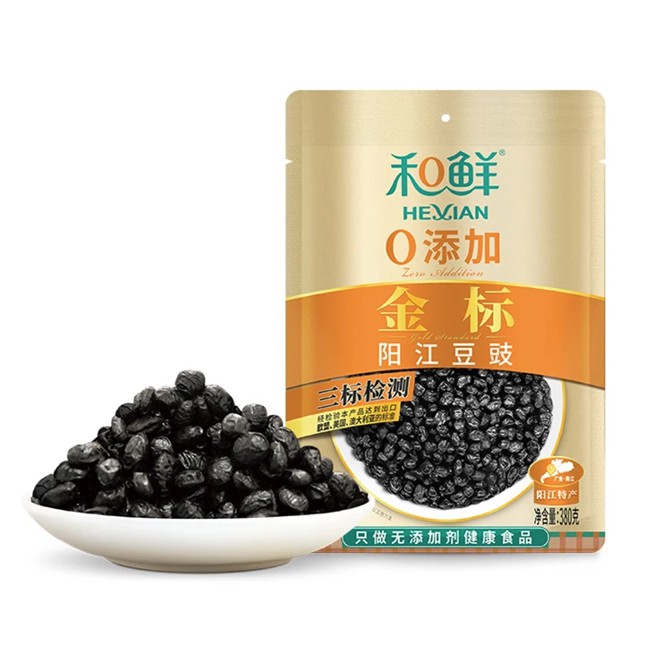  Бренд Hexian Healthy foods от производителя ферментированные соевые бобы черный соус Чили поставщики соуса оптовая