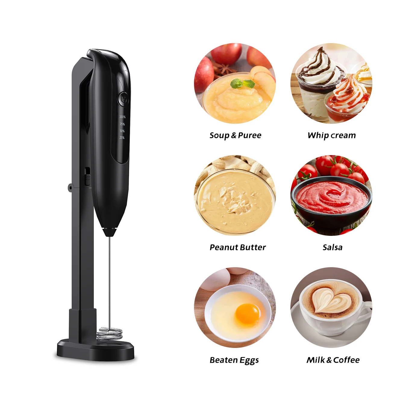 Electric Small Mini Cordless Cake Food Baking Mixer Whisker Kitchen Accessories Handheld Egg Beater Stirrer for Kitchenware