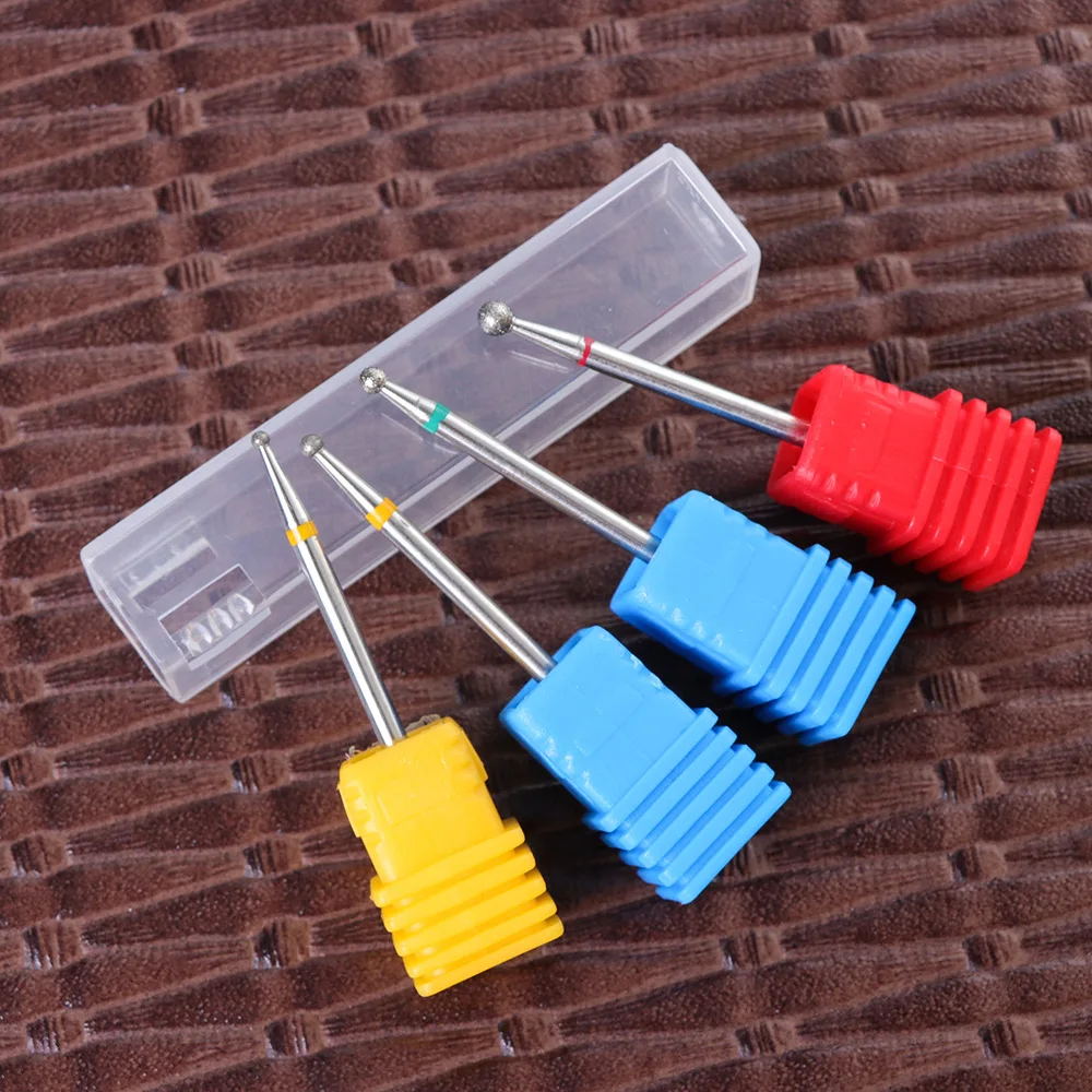 Various High Quality Ceramic Nail Drill Bits Manicure Pedicure Burr File Electric Grinding Bit For Drill Machine