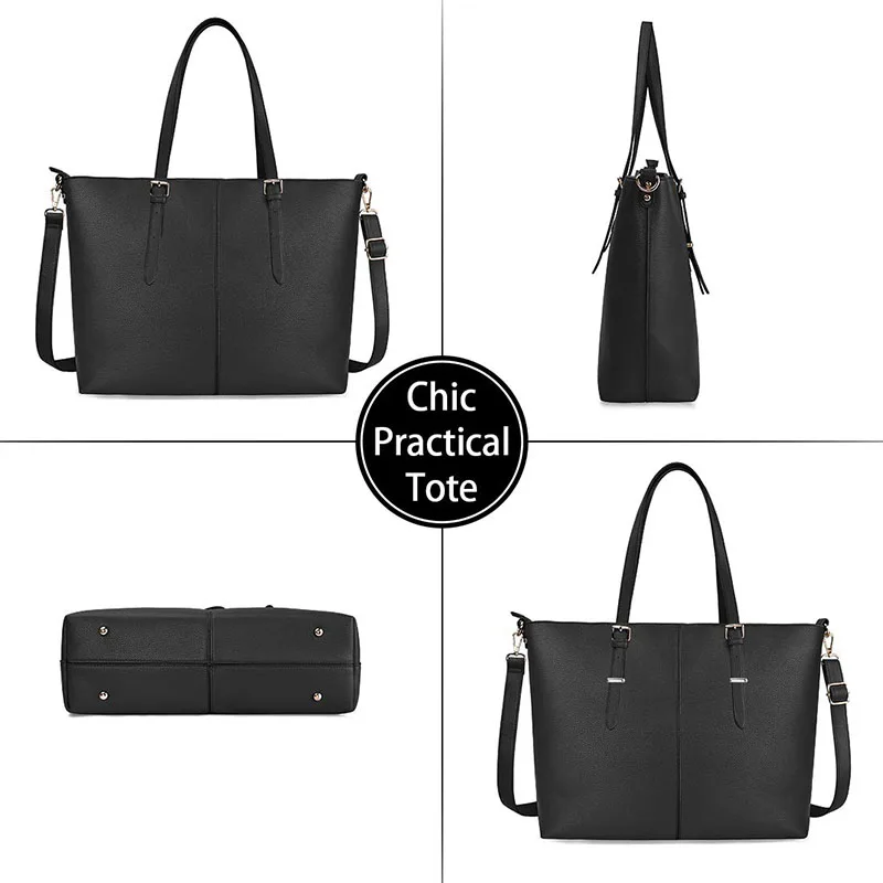 Женская сумка-тоут для ноутбука, деловая офисная сумка для работы, большая дорожная сумка