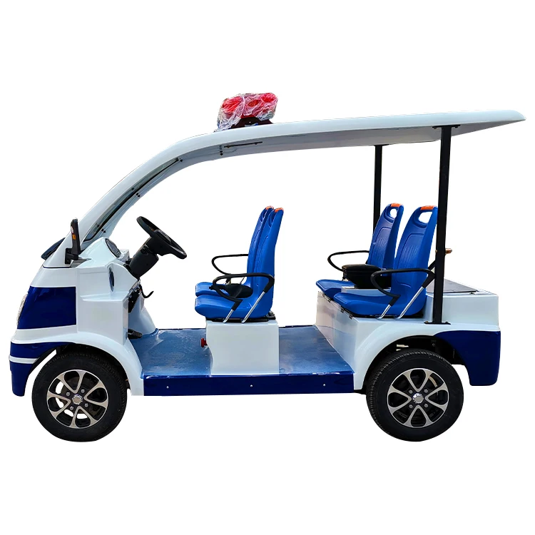 
 Полицейский Электрический мини-патрульный автомобиль на 4 сиденья  