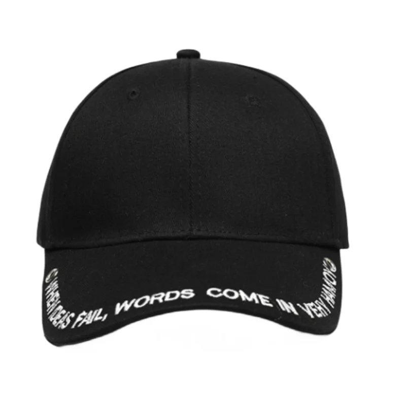 Customized Made Men Caps High Quality Embroidered Baseball Cap Custom Embroidery Logo 6 Panels Unisex Sport Baseball Cap