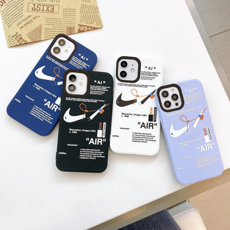 Hot Sale Wholesale Street Fashion Letters Ins Style Soft TPU Mobile Phone Case for iPhone 11 12 13 14 Pro Max mini X XR XS 6 7 8