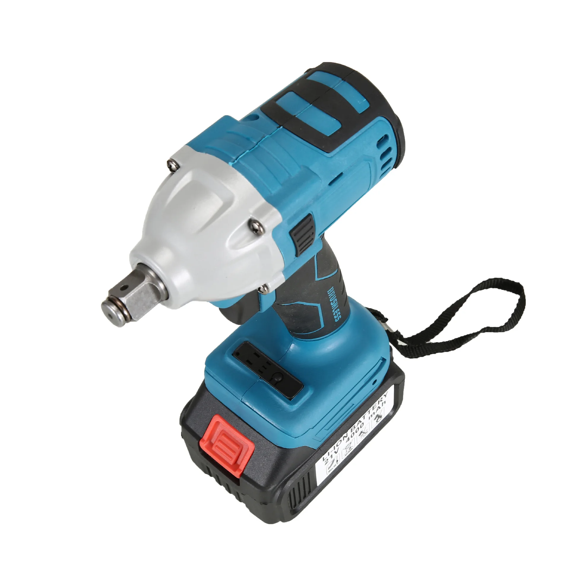 Electric wrench charging lithium electric wrench charging brushless electric impact wrench electric screw