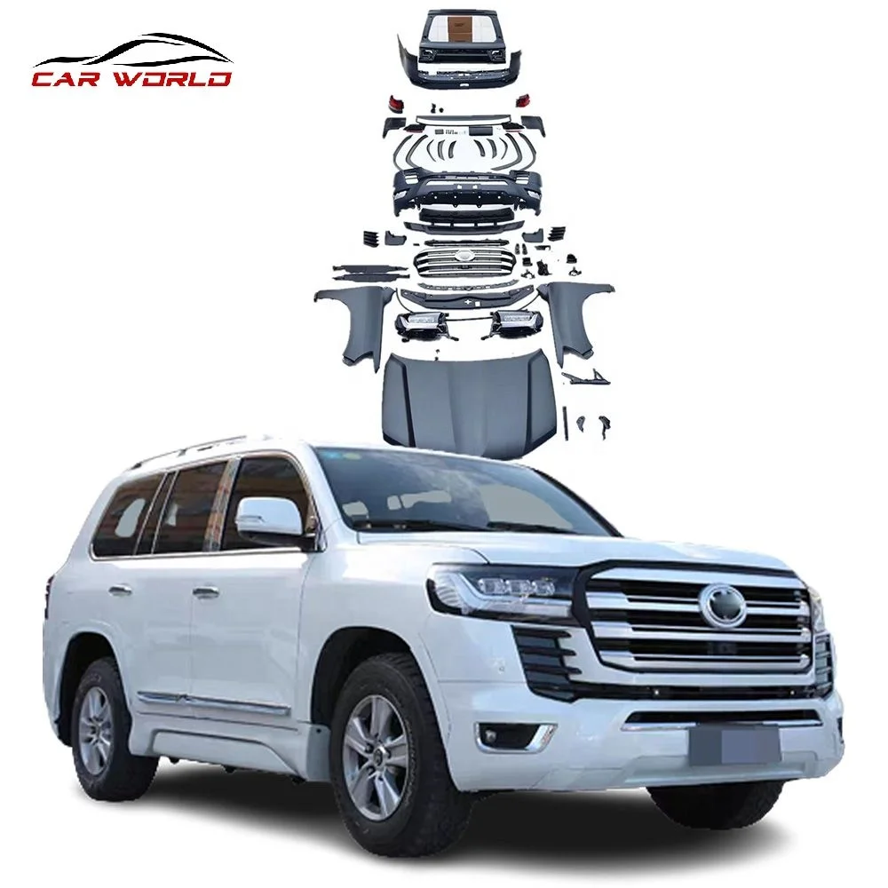 Car Bodyki For 2010-2013 Toyota Prado Car Bumper Old Upgrade New  For Prado Bodykit high material