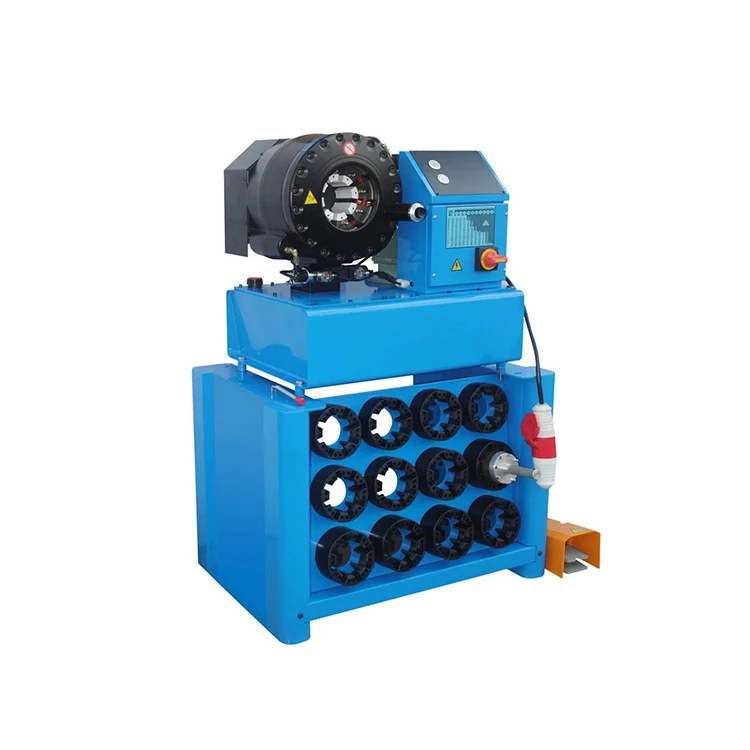 Automatic 2' 4sh rubber pipe crimper P32 air conditioner pipe crimper hydraulic hose pressing high pressure machine