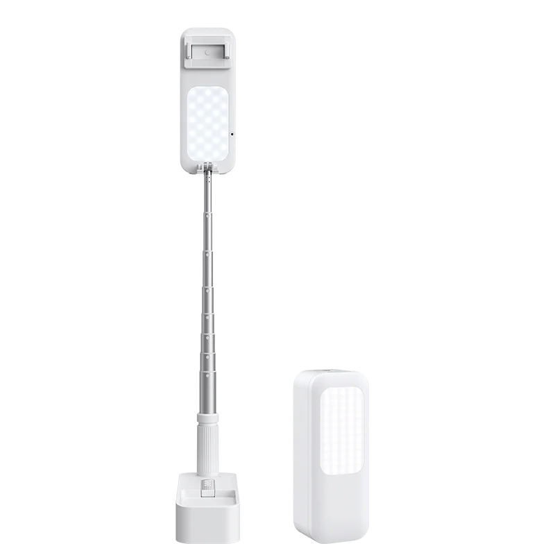 USAMS ZB209 High Brightness Wireless Charging LED Eye Protect Reading Light Flexible Folding Table Desk and Video Light