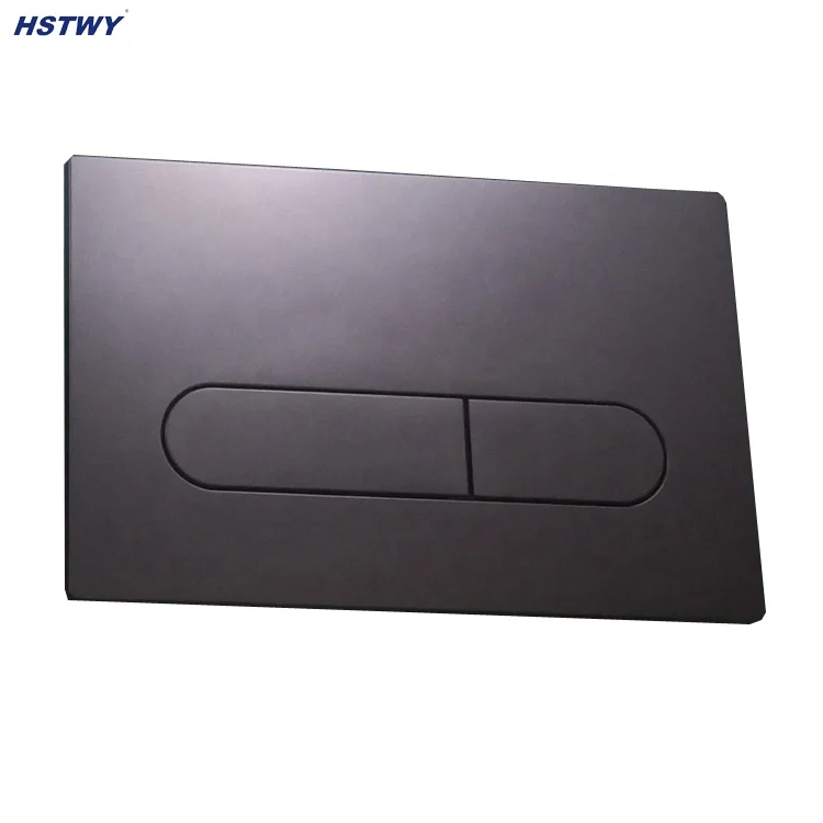 FS2001-Z Concealed Cistern for HST/WDI Wall-hung Toilet with F5110 Matte Black color Top or Front Press Flush Plate