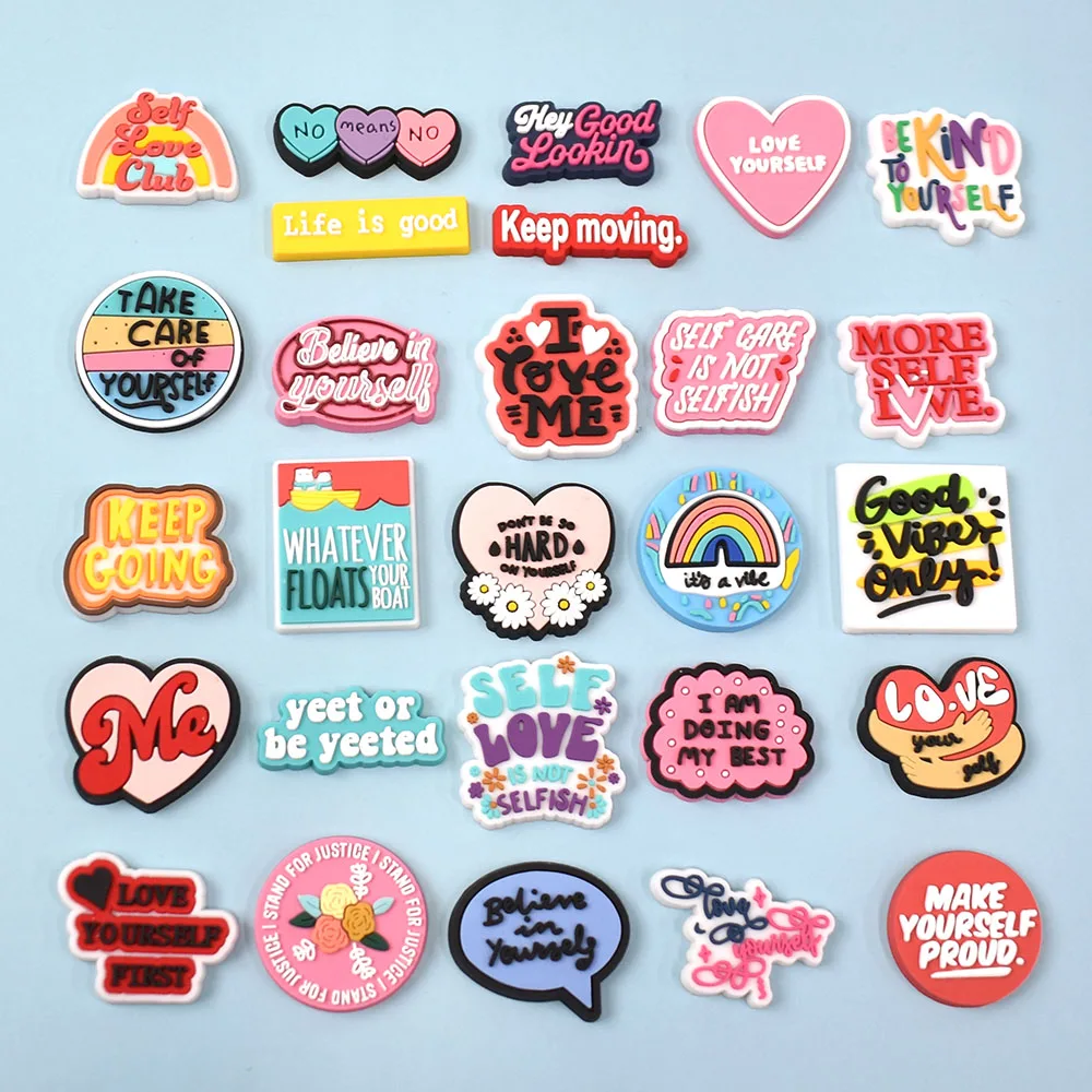 Set Sale Liquidation Of Stock Pvc Decorations Accessories Custom Logo Wholesale Designer Charm Clogs Shoe Charms