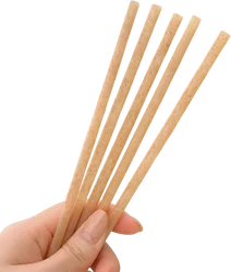 BIOSANO 6mm 8mm 10mm 12mm Sugarcane Bagasse Straws Biodegradable Plastic Free Eco-Friendly Compostable Drinking Shakes Straw