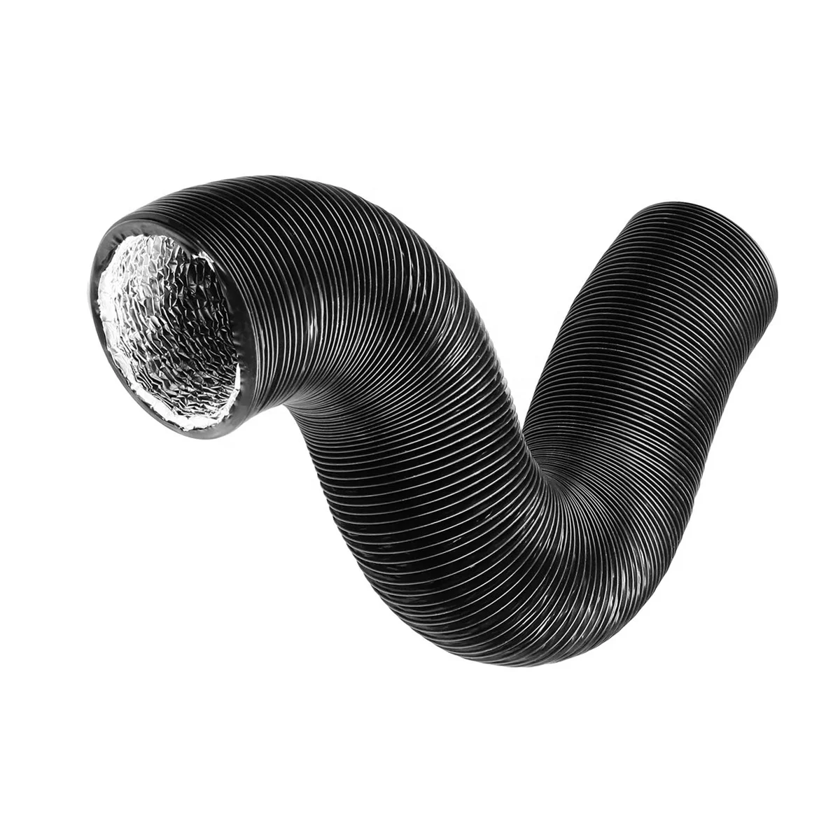 Hydroponics grow tent application pvc aluminum foil round duct