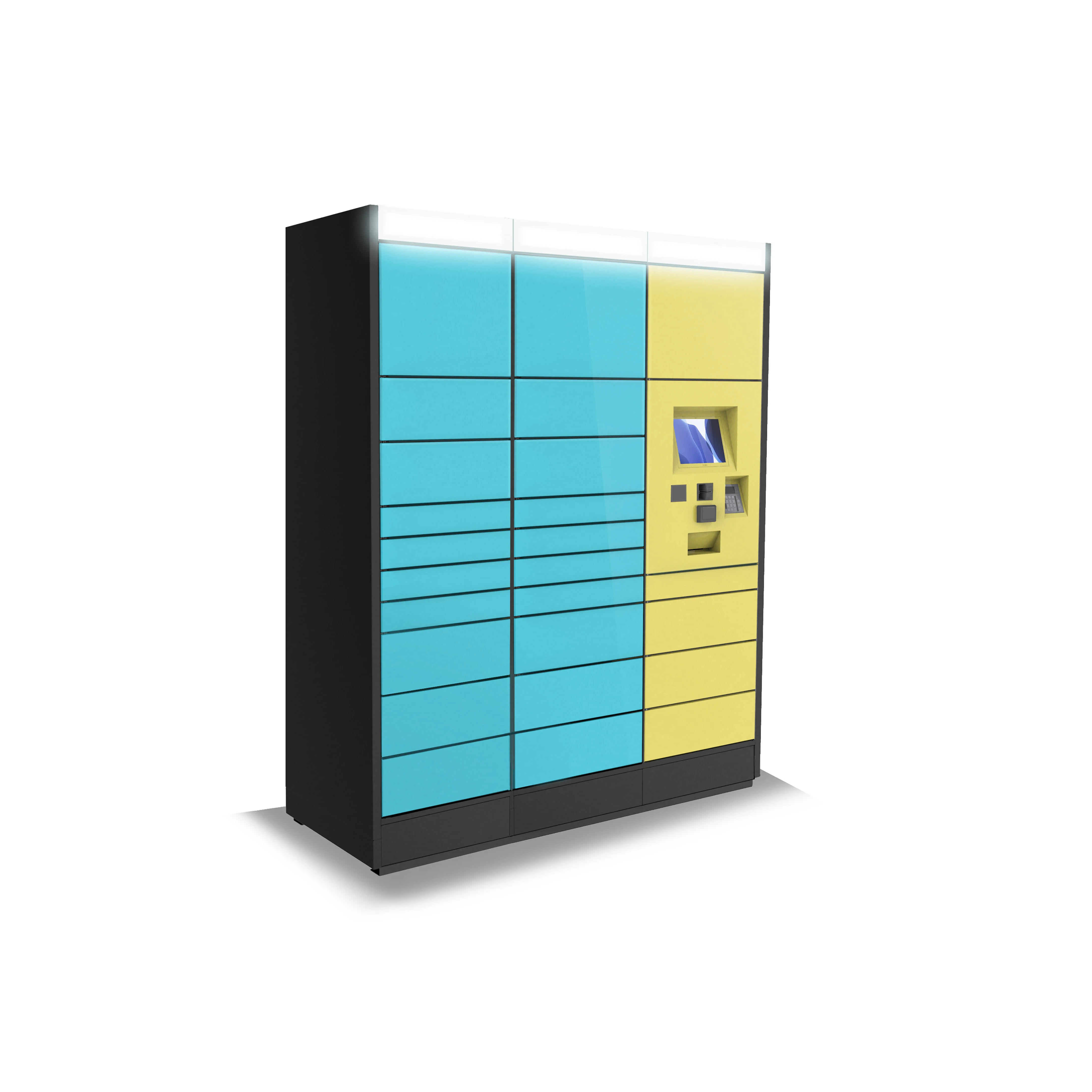 SNBC Touch Screen outdoor lockers industrial automatic delivery locker for post express