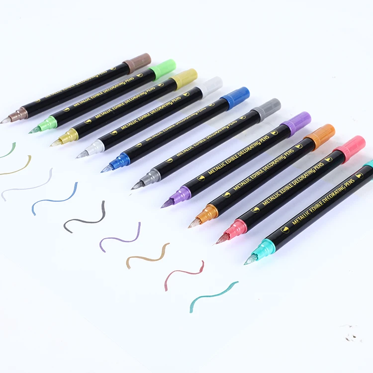 Металлические пищевые ручки с маркировкой