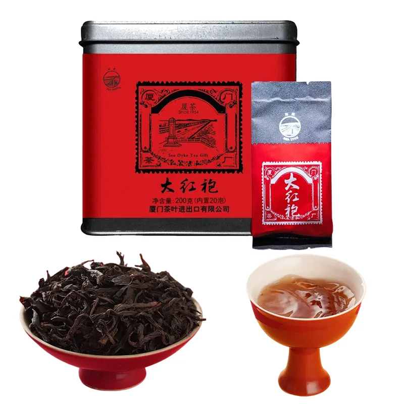XC26 Factory Direct Sales Slimming Cha Wuyi Cliff Tea 200g Da Hong Pao Oolong Tea XT5932