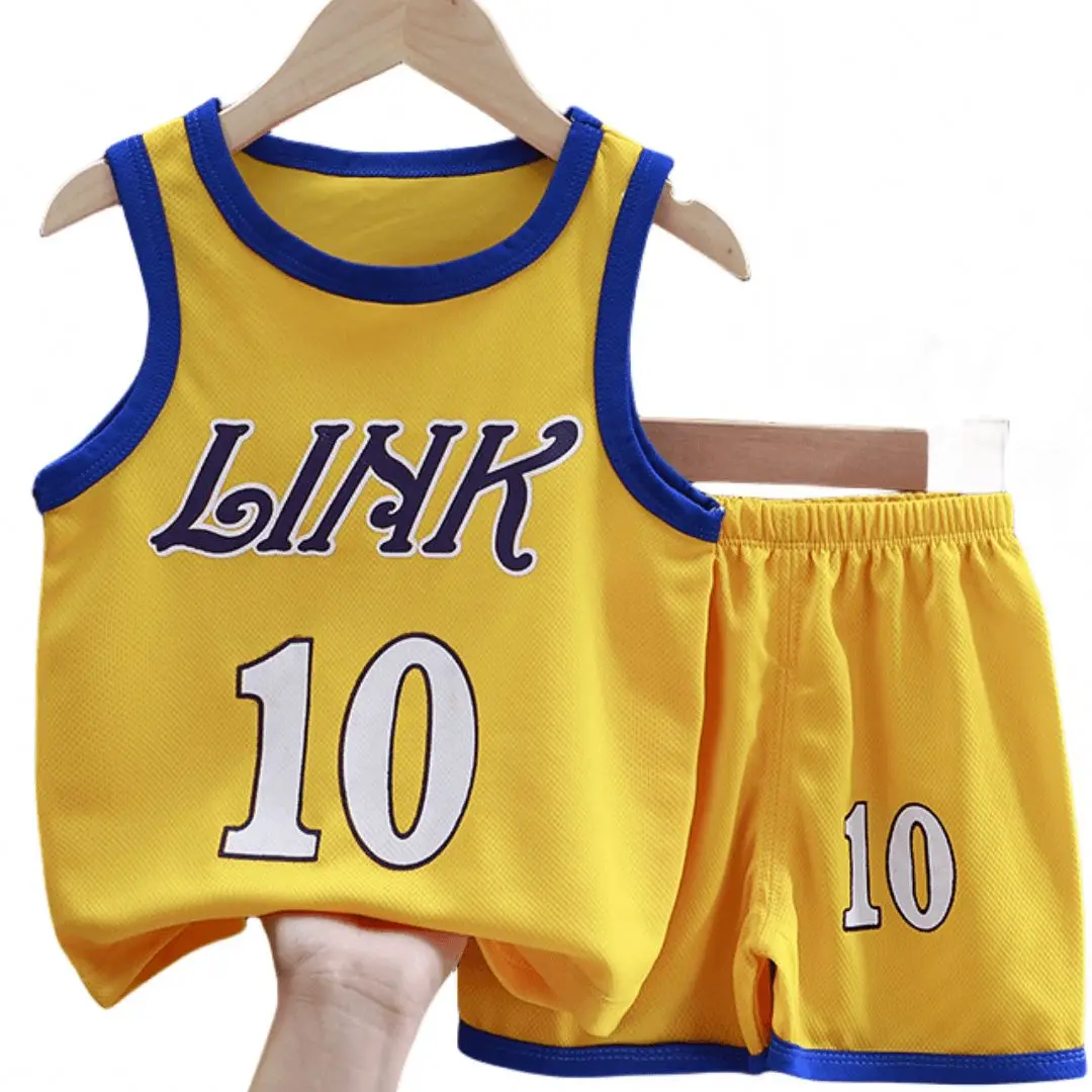 Hot Brand Clothing Sets Sleeveless Comfortable Dry Cleaning Manufactured In Vietnam Customized Baby Boys Outfit