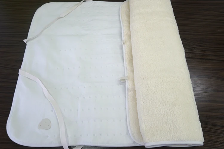 Sherpa Blanket  No Battery Heated Blankets Thermal Heating Soft Plush Washable Electric Blanket