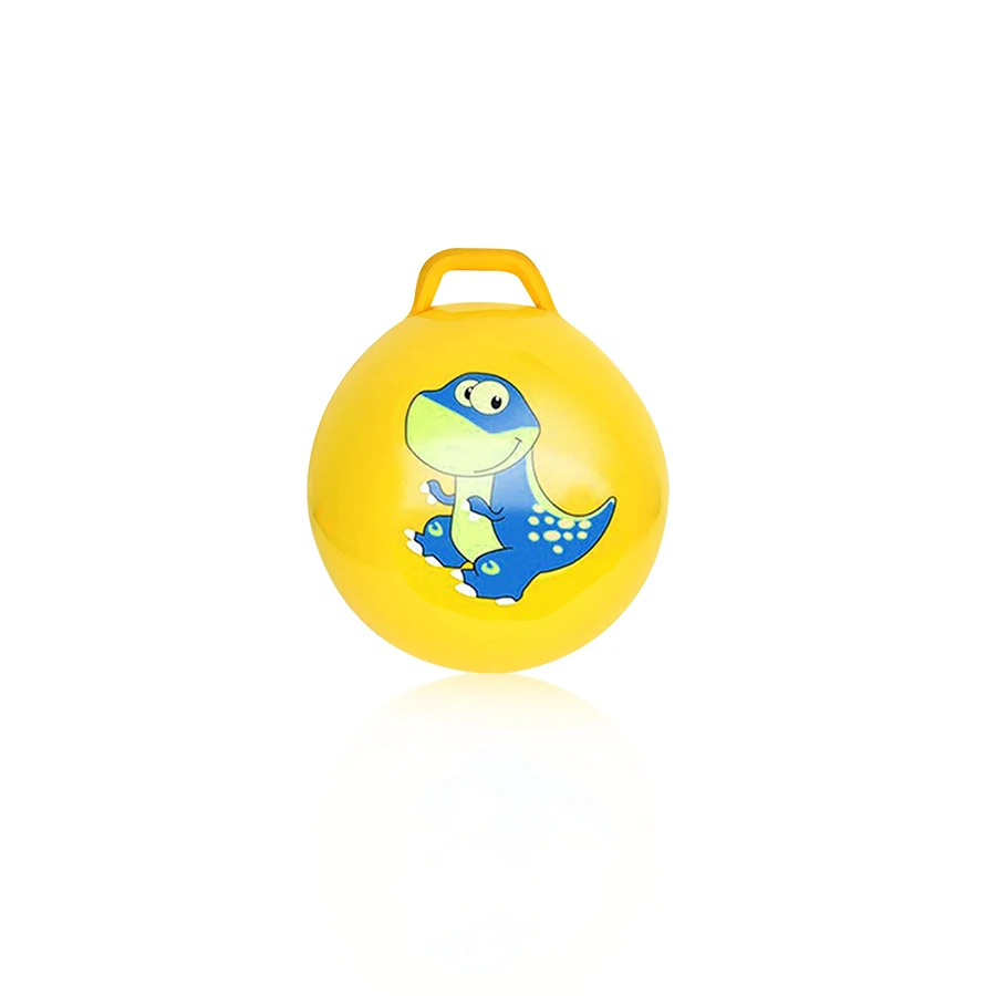 YongnKids inflatable kids bouncing ball new design custom bouncing ball with handle