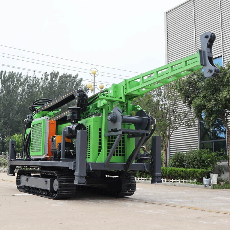 200m Mine Drilling Rig Borehole Water Well Surface Drilling Rig 600m Water Well Crawler Hydraulic Portable Drilling Rig Machine