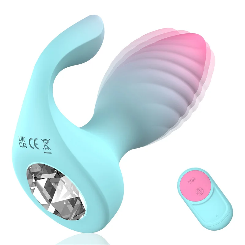 Dual Motors 2 in 1 Remote Control Adult Sex Toys for Women Anal Plug Clitoris Stimulator Vibrating Butt Plug Sax Toys for Girl