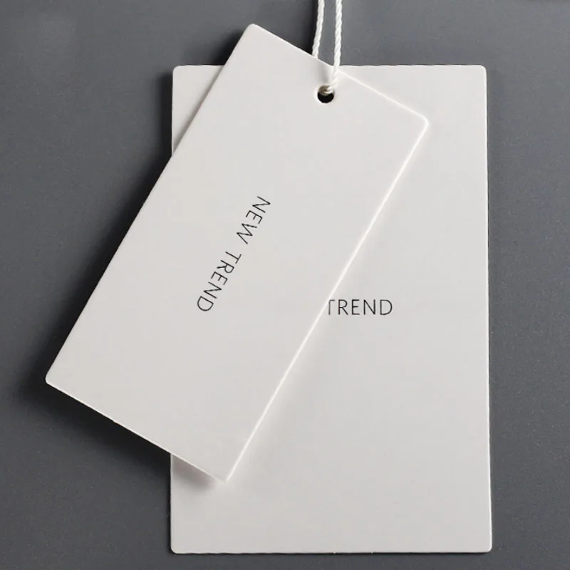 make new clothing paper jc basic garment accessories pvc neck hanging silicone logo tag with eyelet inside clothes hang tags