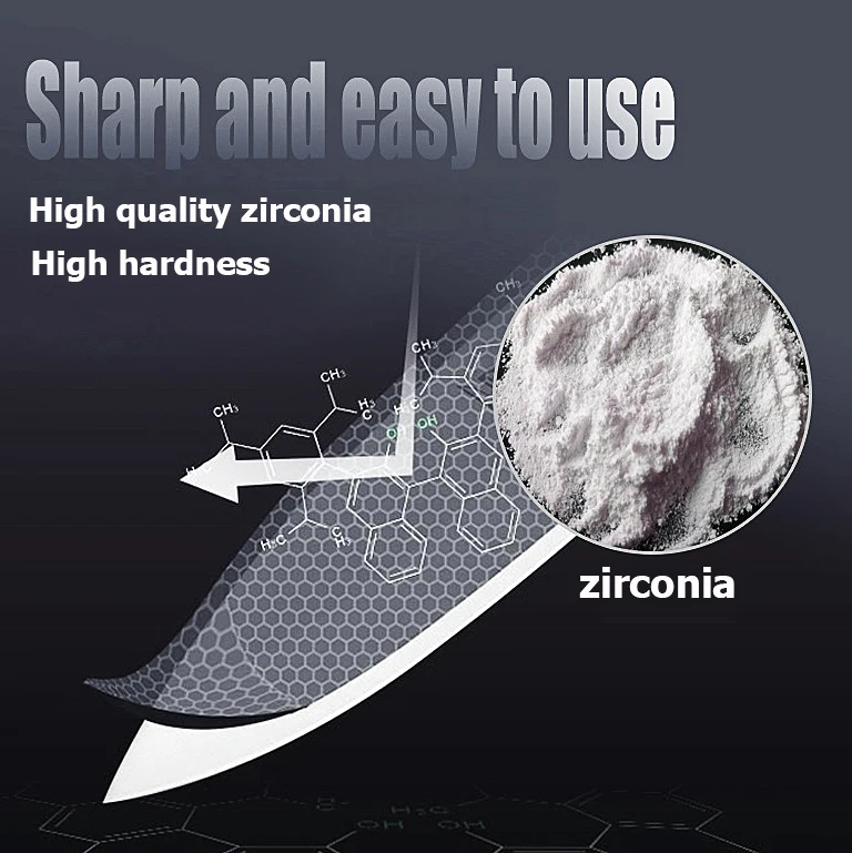 Market Best Seller Ceramic Knife 3 Inch Kitchen Cutting Utility Knife Fruit Knives With Sheaths