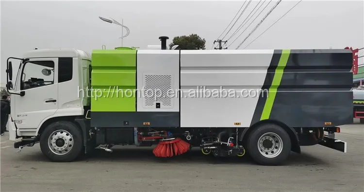 Dongfeng 4*2 16CBM Washing Street Sweeping Truck Cleaning Road Sweeper for Sale