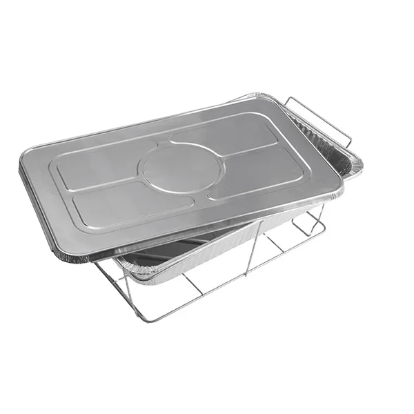 BBQ Mat Aluminum Foil Containers Packing Huge Tray lunch box home kitchen use outdoor eco-friendly