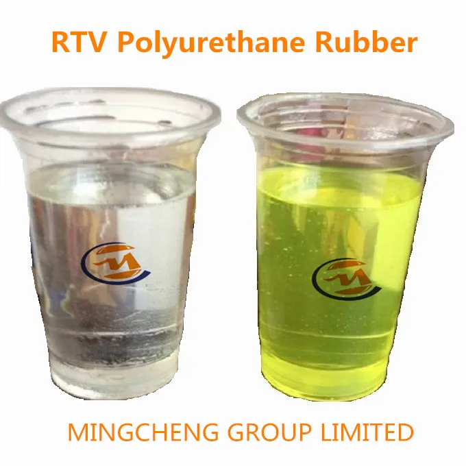 40 shore A Mold Making RTV Liquid polyurethane Rubber for concrete wall panels PU molds