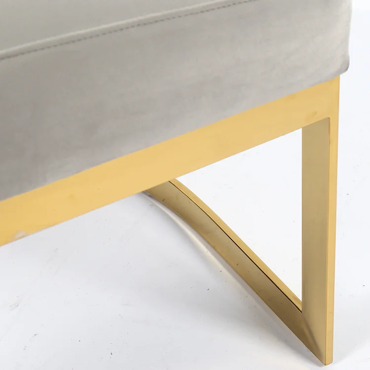 Wholesale Indoor Lounge Chairs Metal Base Fabric Type Living Room Leisure Chair