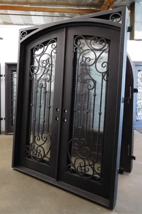 American wrought iron entry double door wrought iron doors double exterior wrought iron door for home