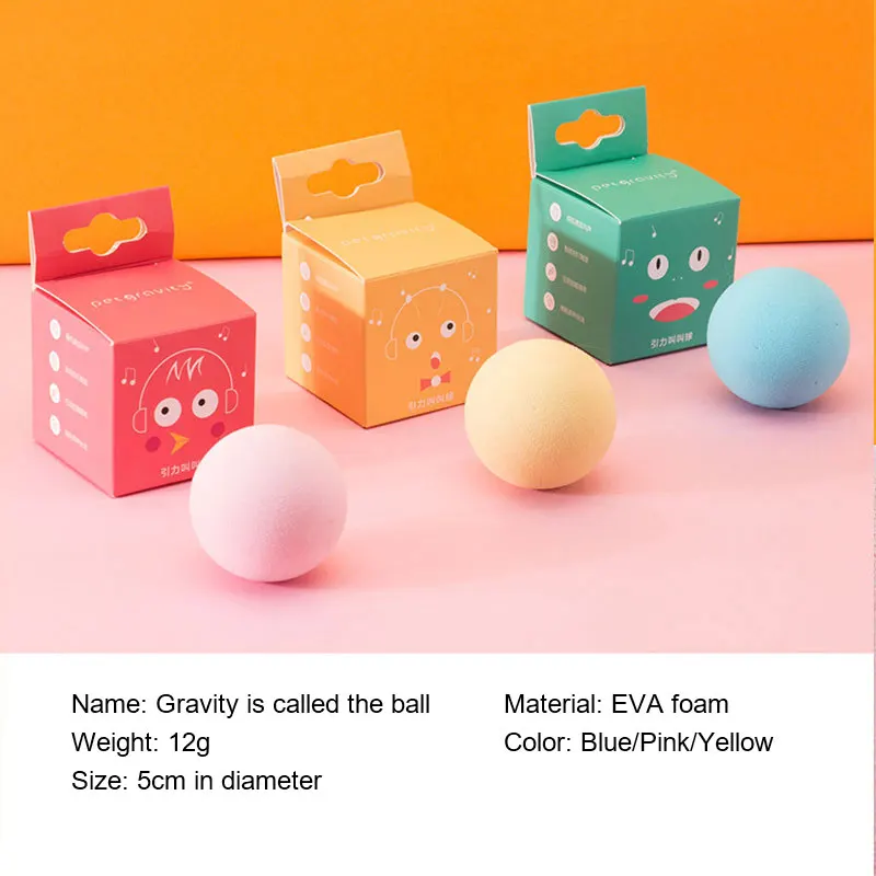 Factory wholesale Funny Automatic Sound EVA Cat Catnip Toy Calling Ball cat toys