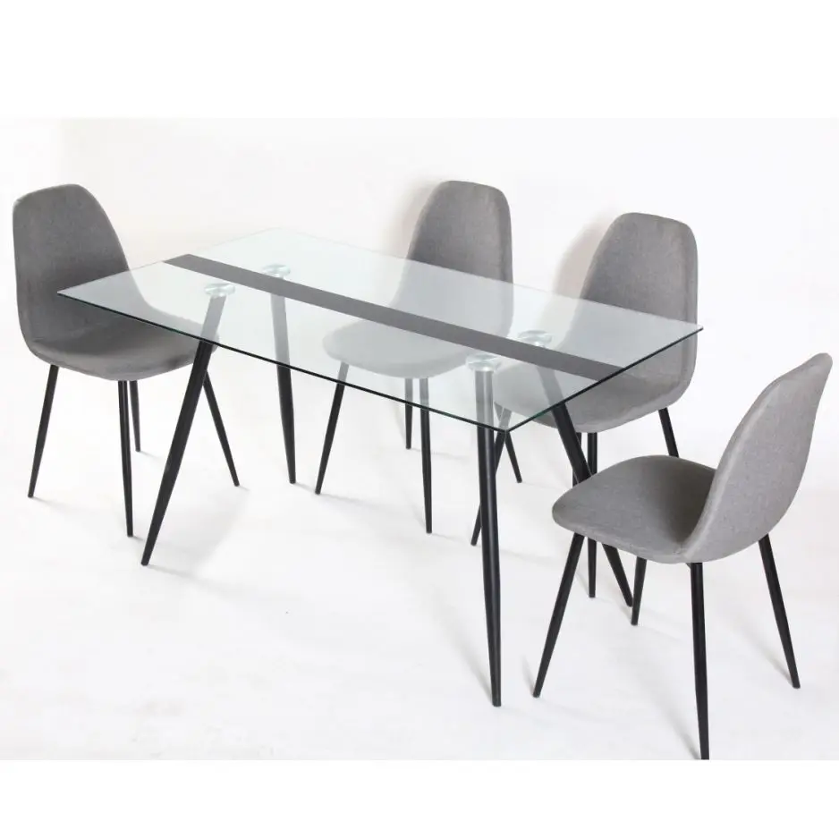 Wholesale table and chairs for dining room glass dining table set dining table with 4 chairs