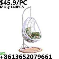 TSF wholesale rattan swing furniture wicker patio hanging chair