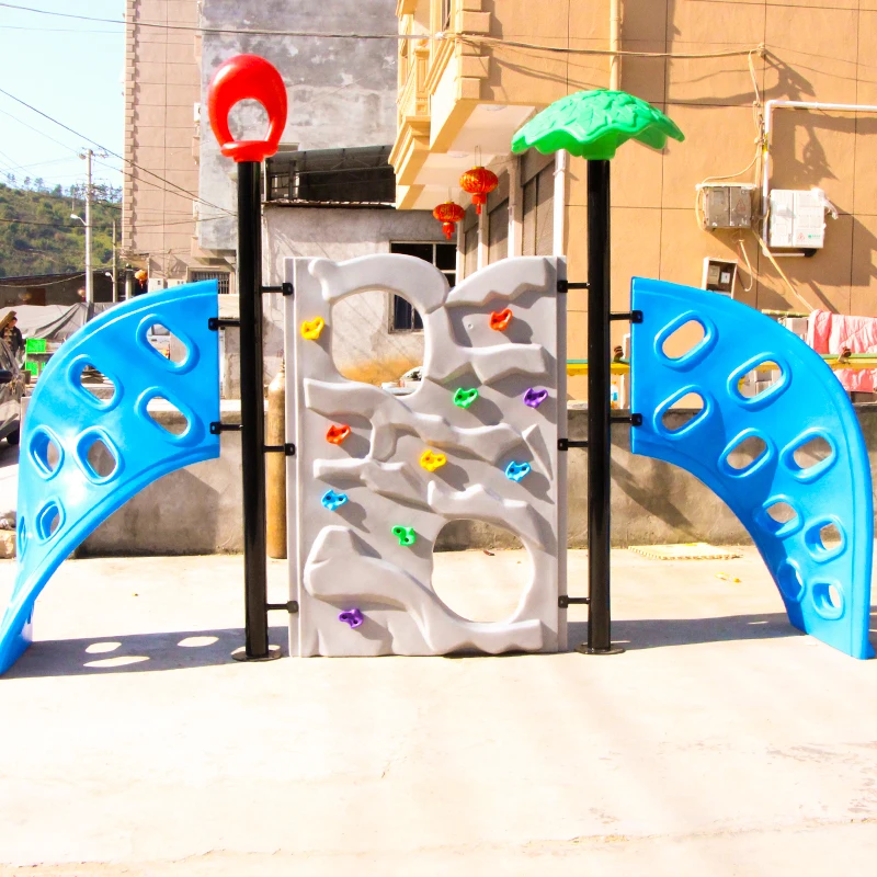 Playground Equipment Children Outdoor Wall Mount Playground Climbing Wall For Kids