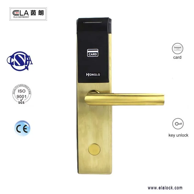High Quality Home Electronics Smart Digital  wireless online rfid hotel door Lock