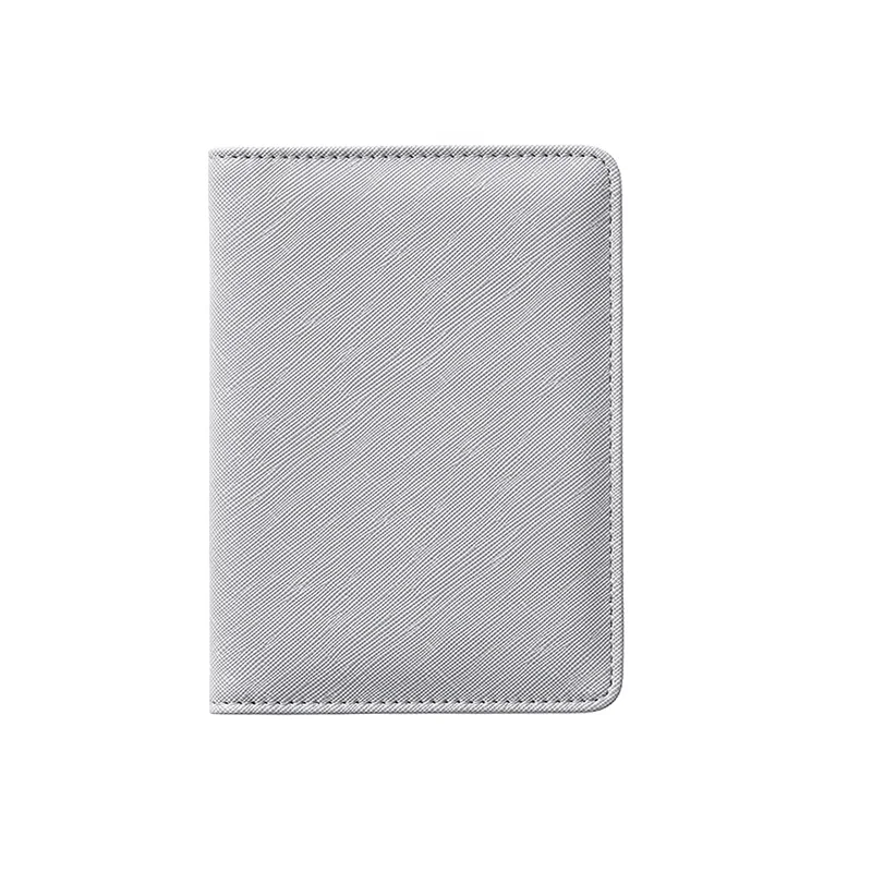 Personalized Monogram Passport Cover Saffiano Leather Travel Passport Holder