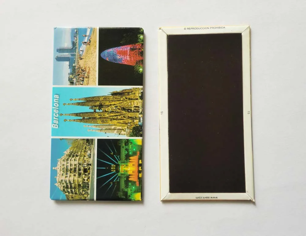 Custom tinplate refrigerator magnetic clip printed magnets for refrigerator doors