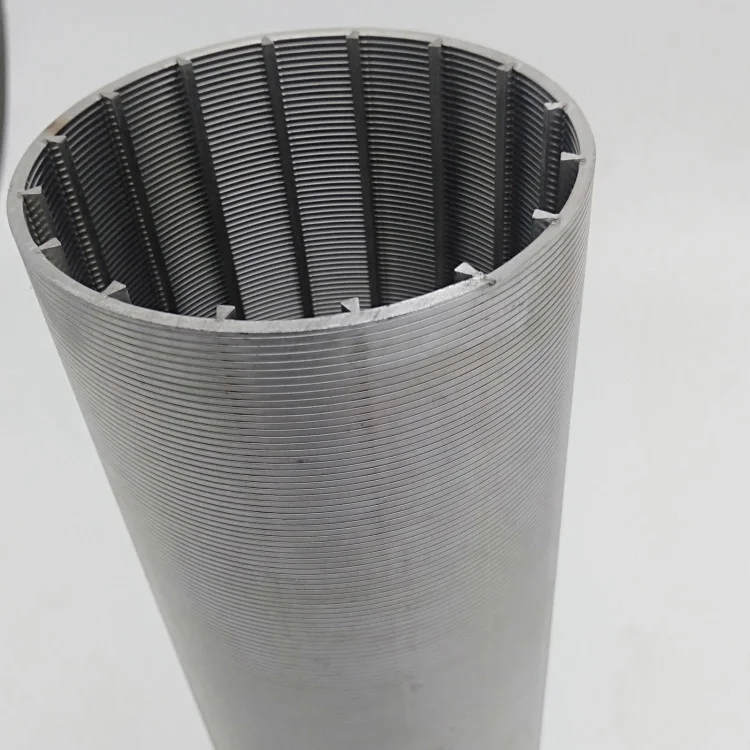 V-Wire Welded Stainless Steel Wedge Sieve Screen/Johnson Pipe/Filter Tube