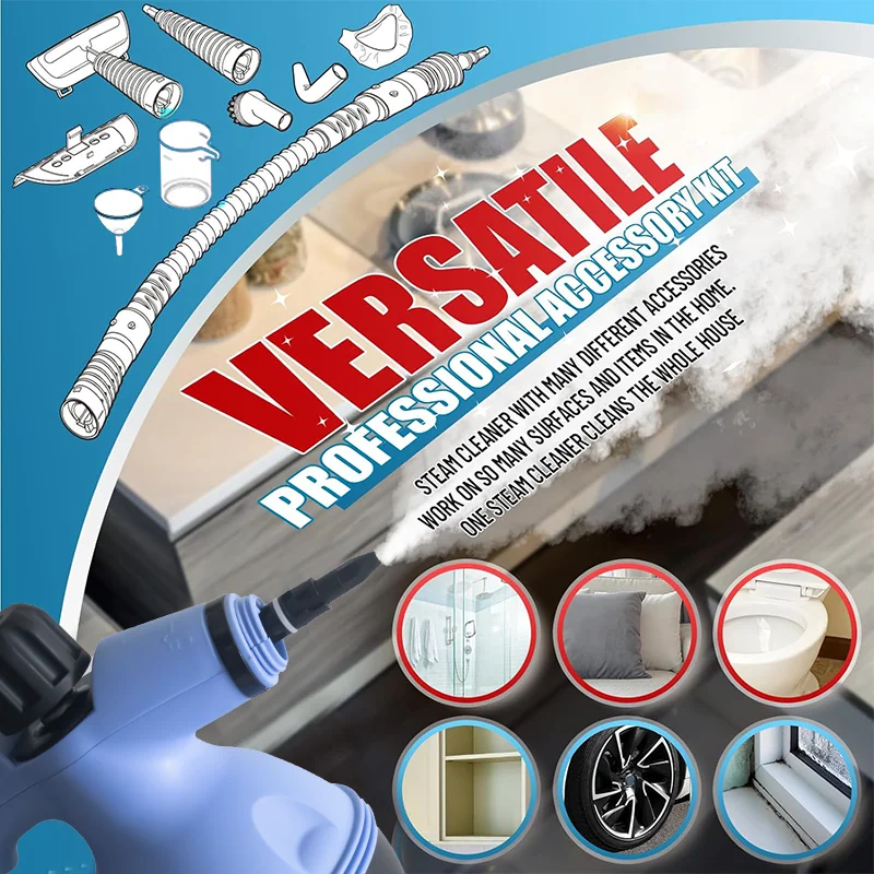 Factory Wholesale Portable Handheld Steam Cleaner Kitchen Range Hood Cleaning Machine Carpet Steam Cleaning Machine