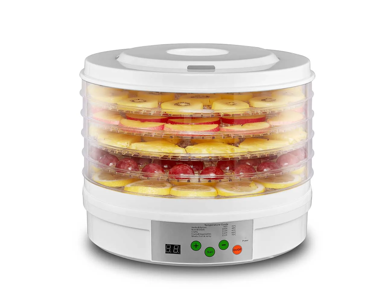 5 trays food and fruit dehydrator machine for sale