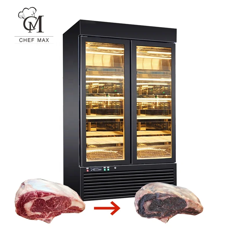 CHEFMAX industrial meat freezer  refrigerator fridge dry aging cabinet machine