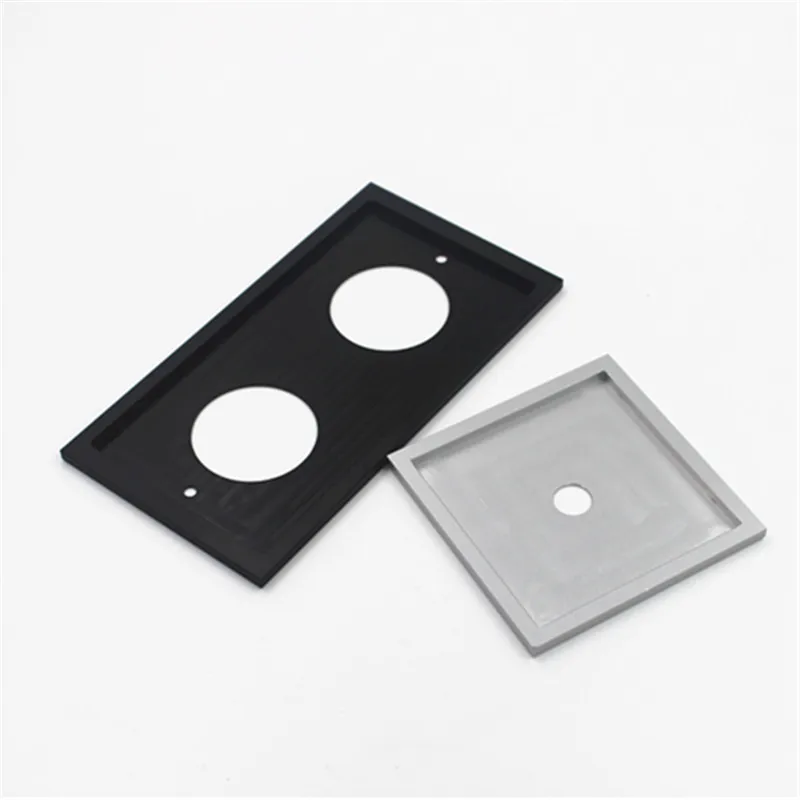 
Dongguan factory high precision aluminum audio amplifier front panel 