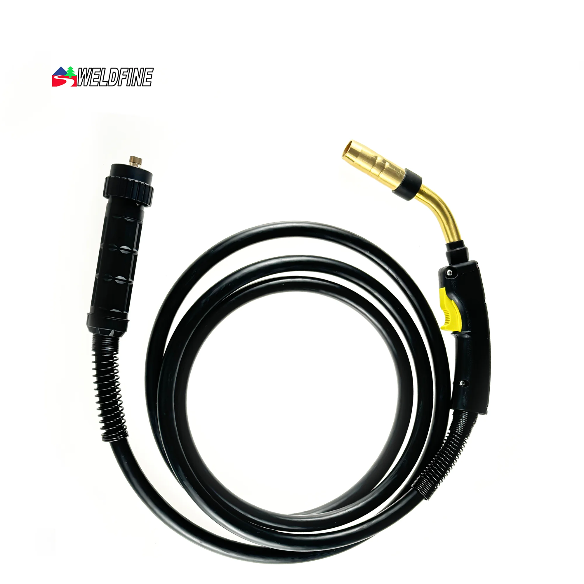 Wholesale BND 350A Euro Connector MIG Welding Torch Air Cooled 15FT Length New Condition CO2 Torch