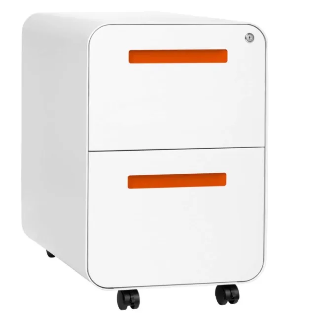 2 drawers movable cabinet two drawer filing cabinet office furniture steel document mobile drawer mobile file cabinet