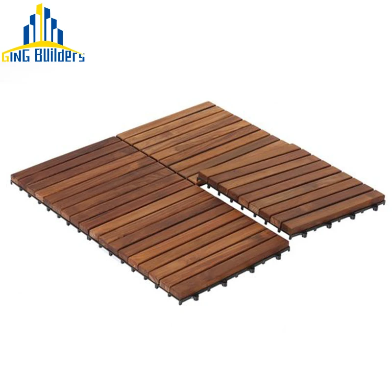 Gingbuilders Xiamen Custom External Texture Embossed 146X25Mm Solid Foam Uv Protection 21 Mm Hybrid Wpc Floors Decking