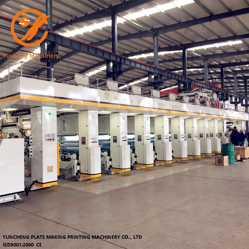 Candy Paper and Plastic Film Rotogravure Printing Machine Price in China