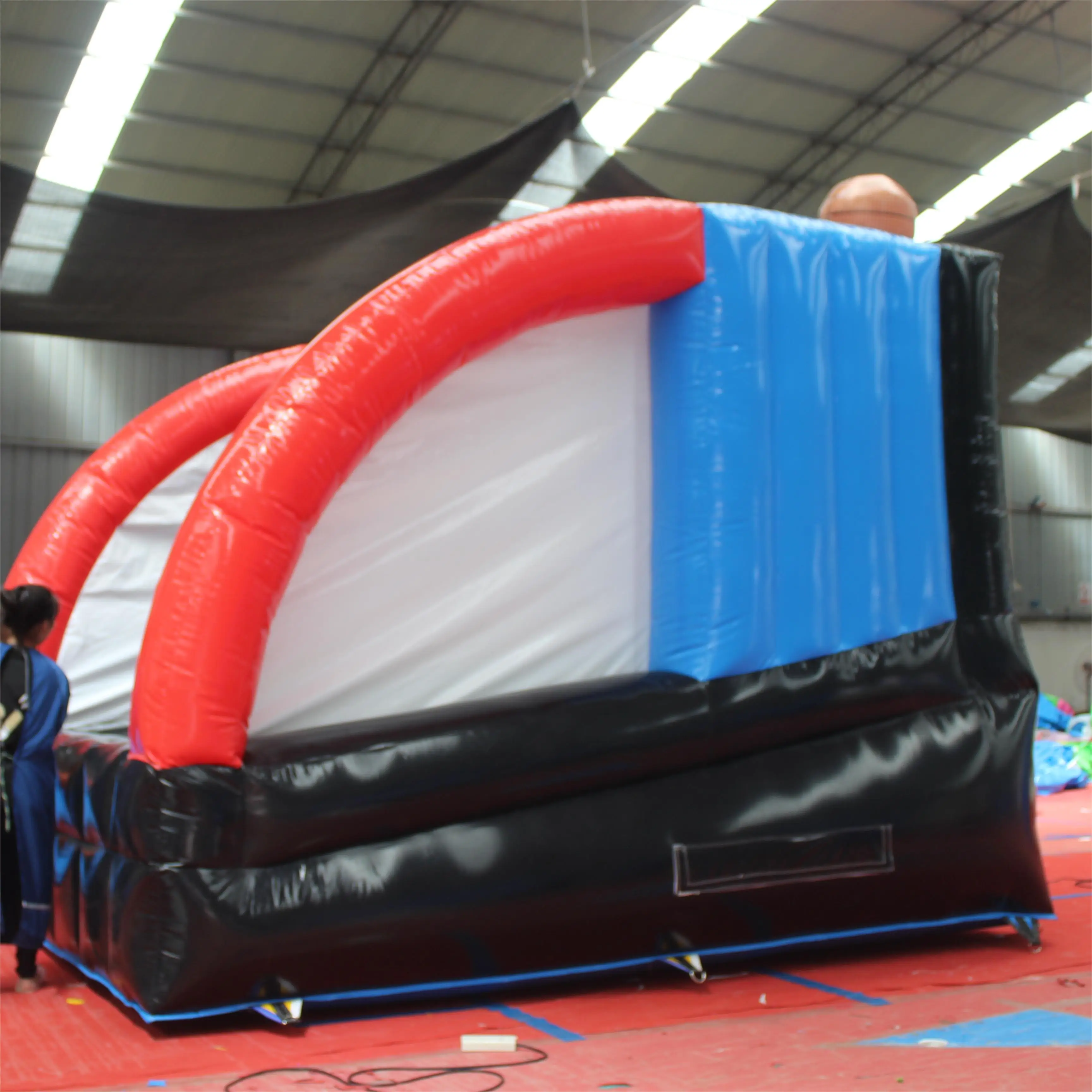 Hot Sell Commercial Pvc Inflatable Basketball Hoop Inflatable Basketball Shooting Target Game