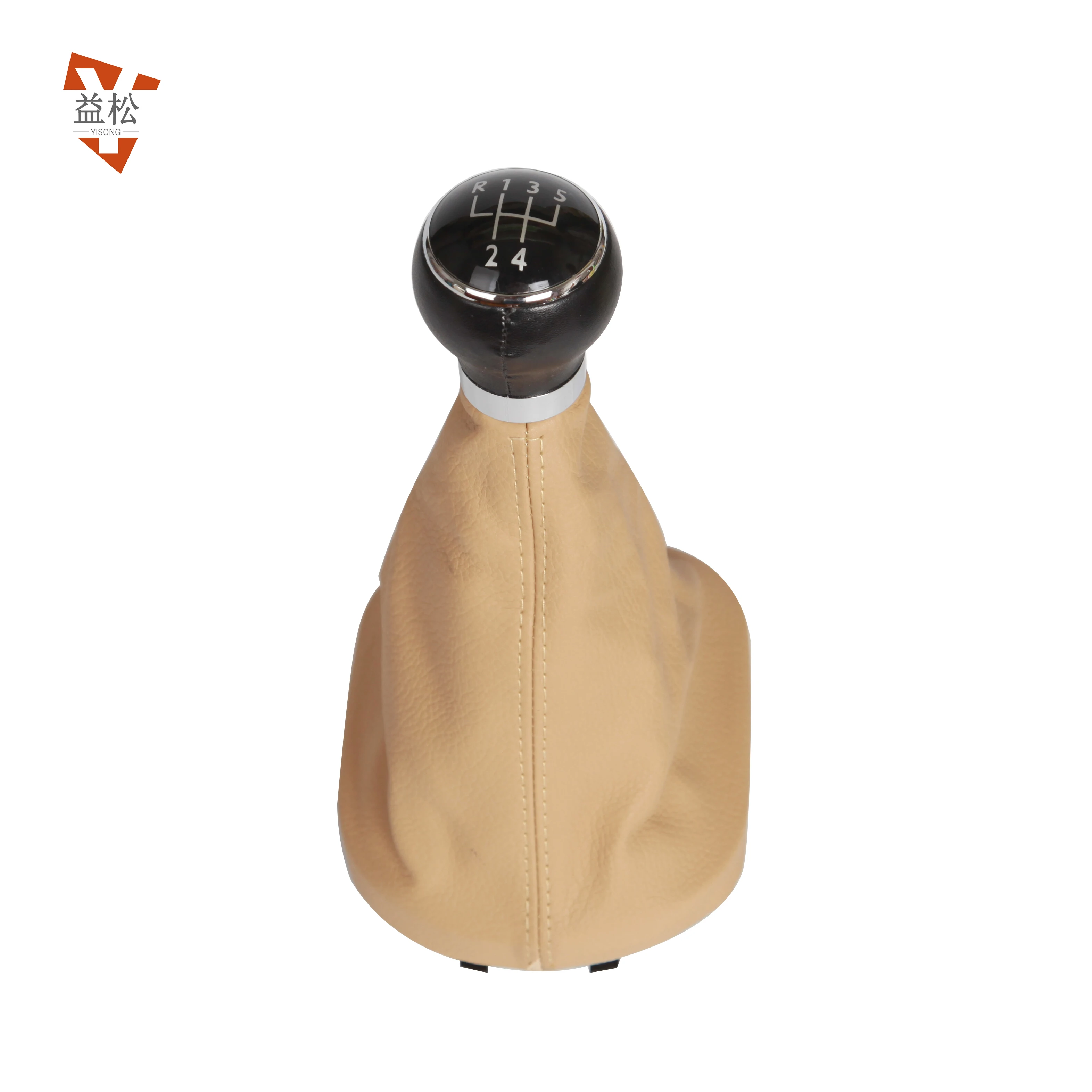 Manufacture accessories transmission car gear shift lever cover black/yellow 5 speed universal for VW LAVIDA