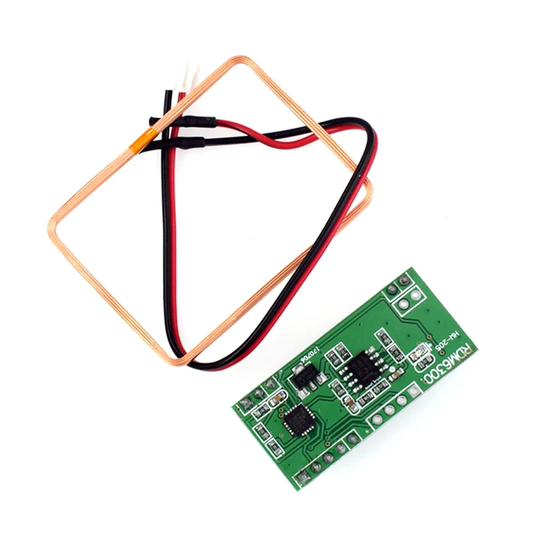Card reader module 125Khz EM4100 ID card RFID radio module UART serial port output RDM6300 IC module